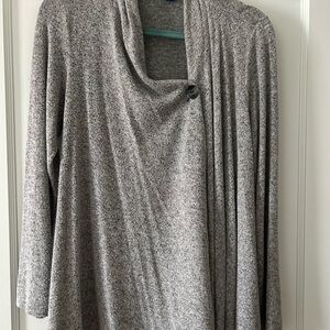 Apt. 9 Heathered Gray Knit Top